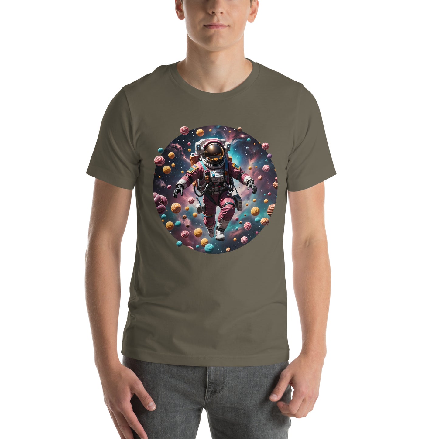 AI Freeze Dried Candy Space  Unisex t-shirt