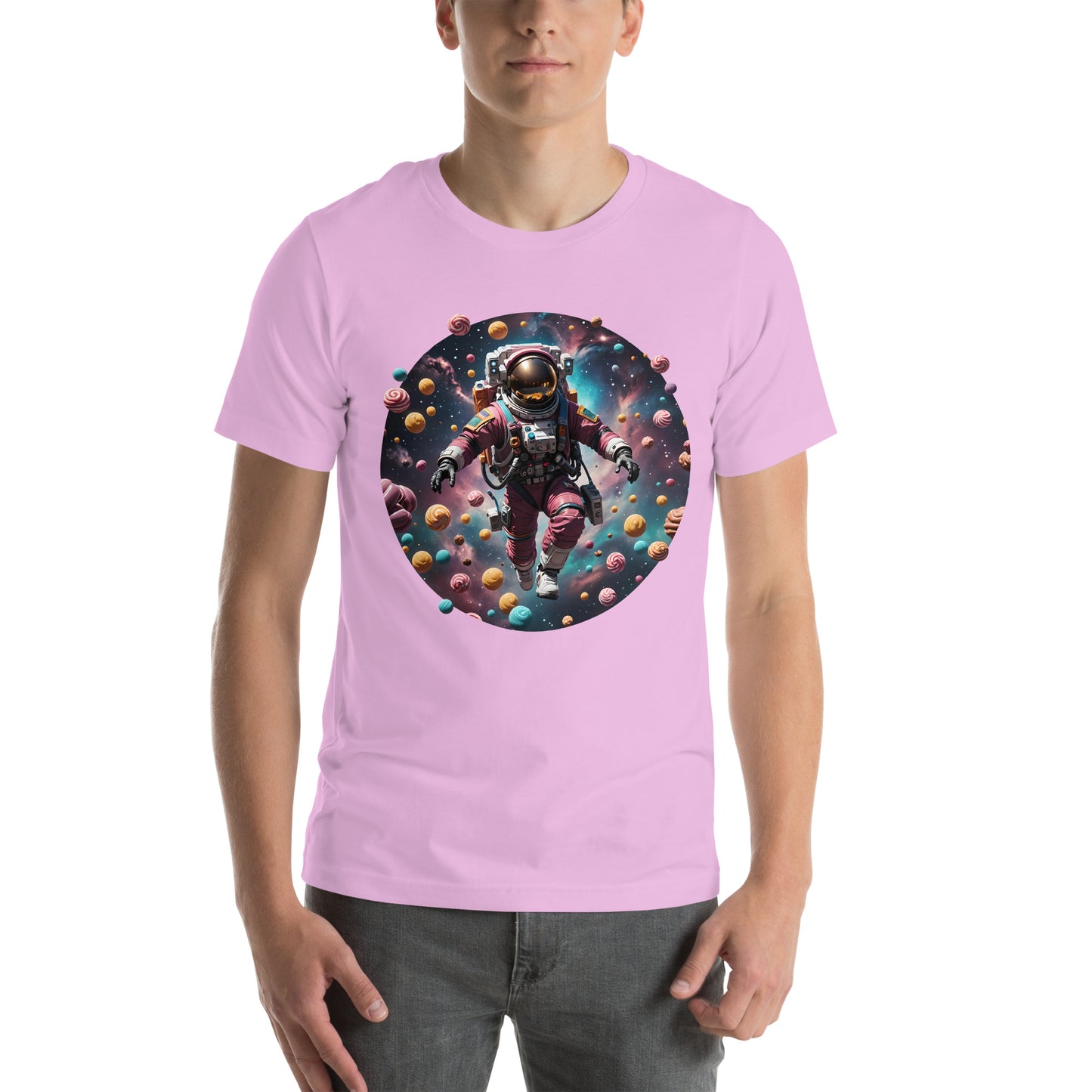 AI Freeze Dried Candy Space  Unisex t-shirt