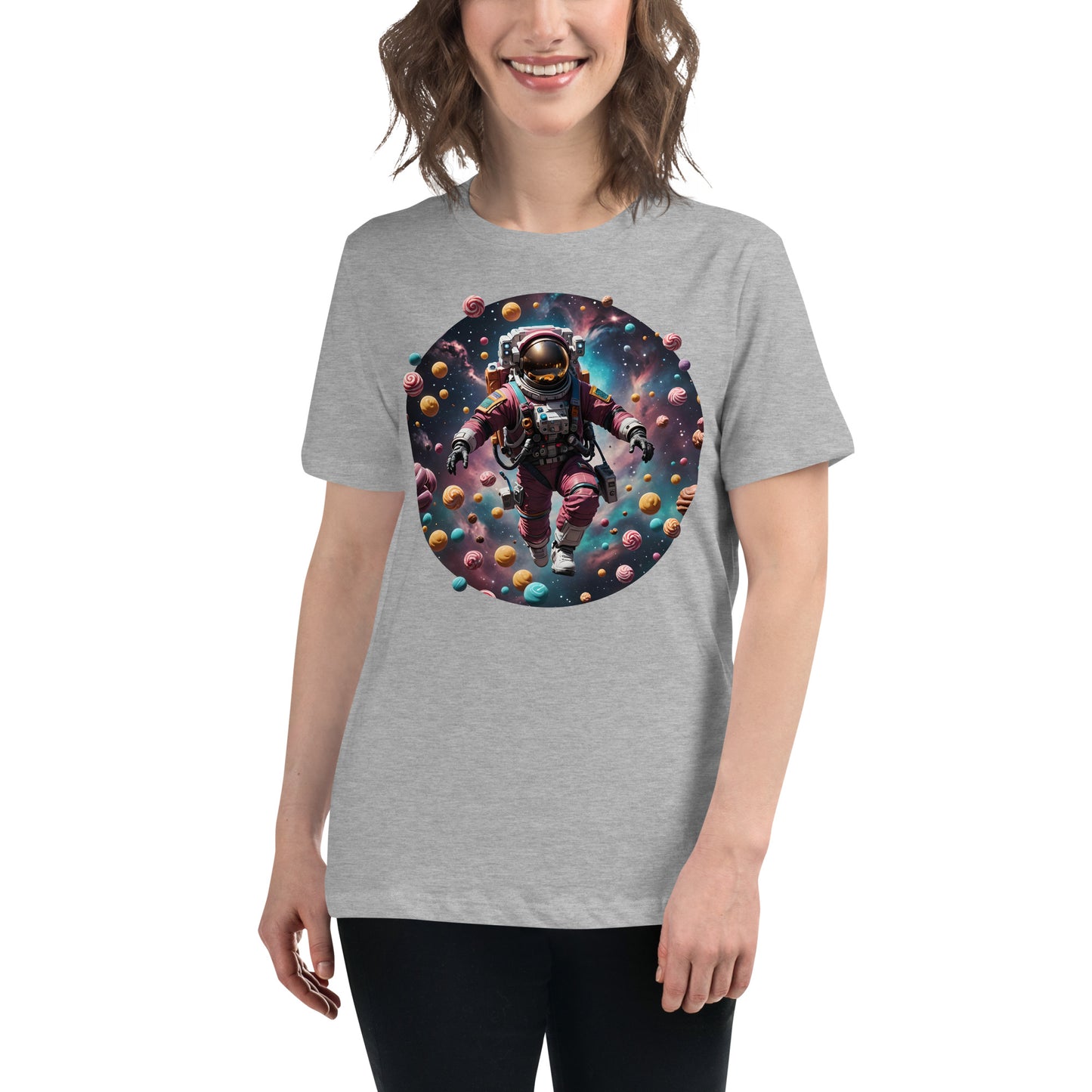 AI Freeze Dried Space Candy Women's Relaxed T-Shirt