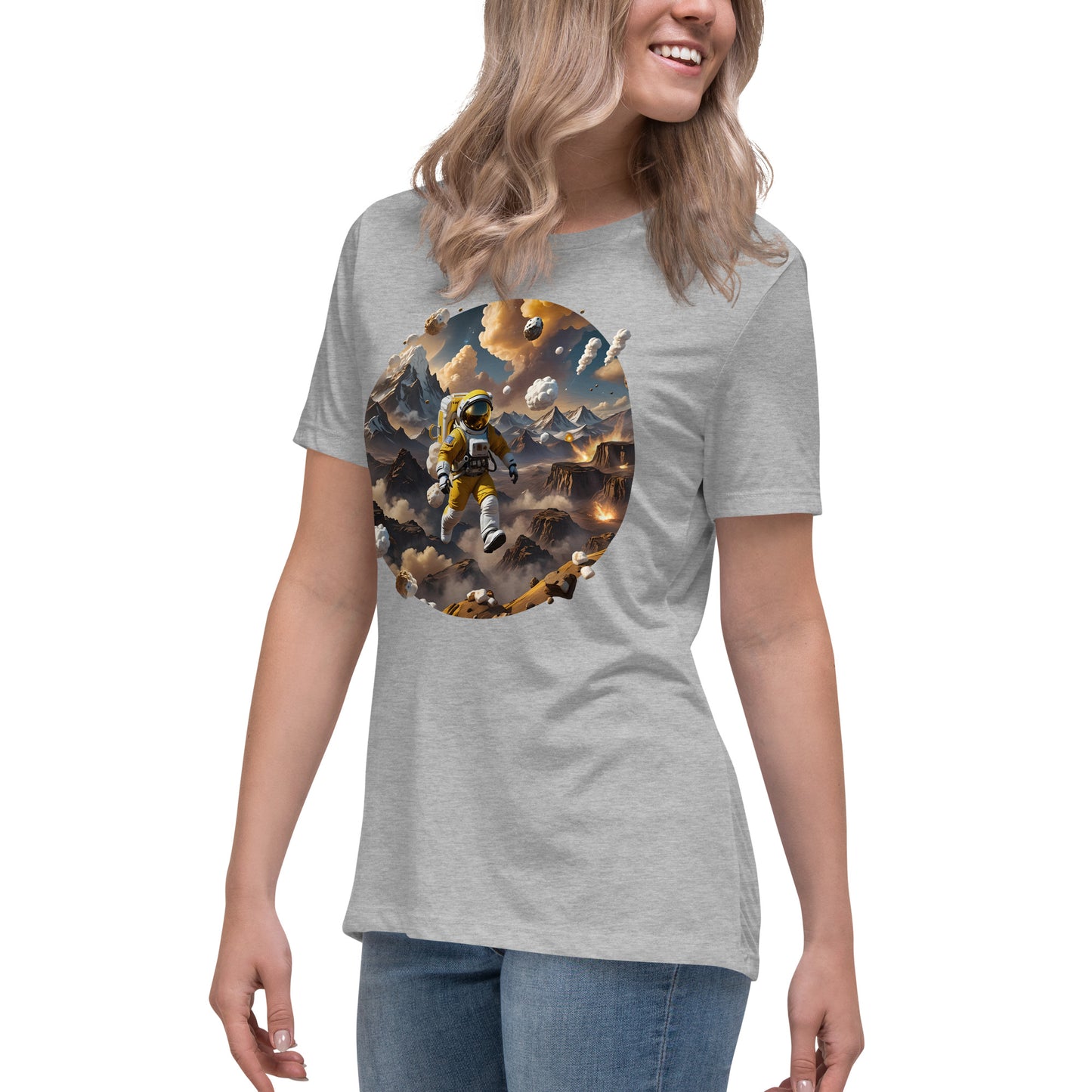 AI Smores Marshmallow Space Women's Relaxed T-Shirt