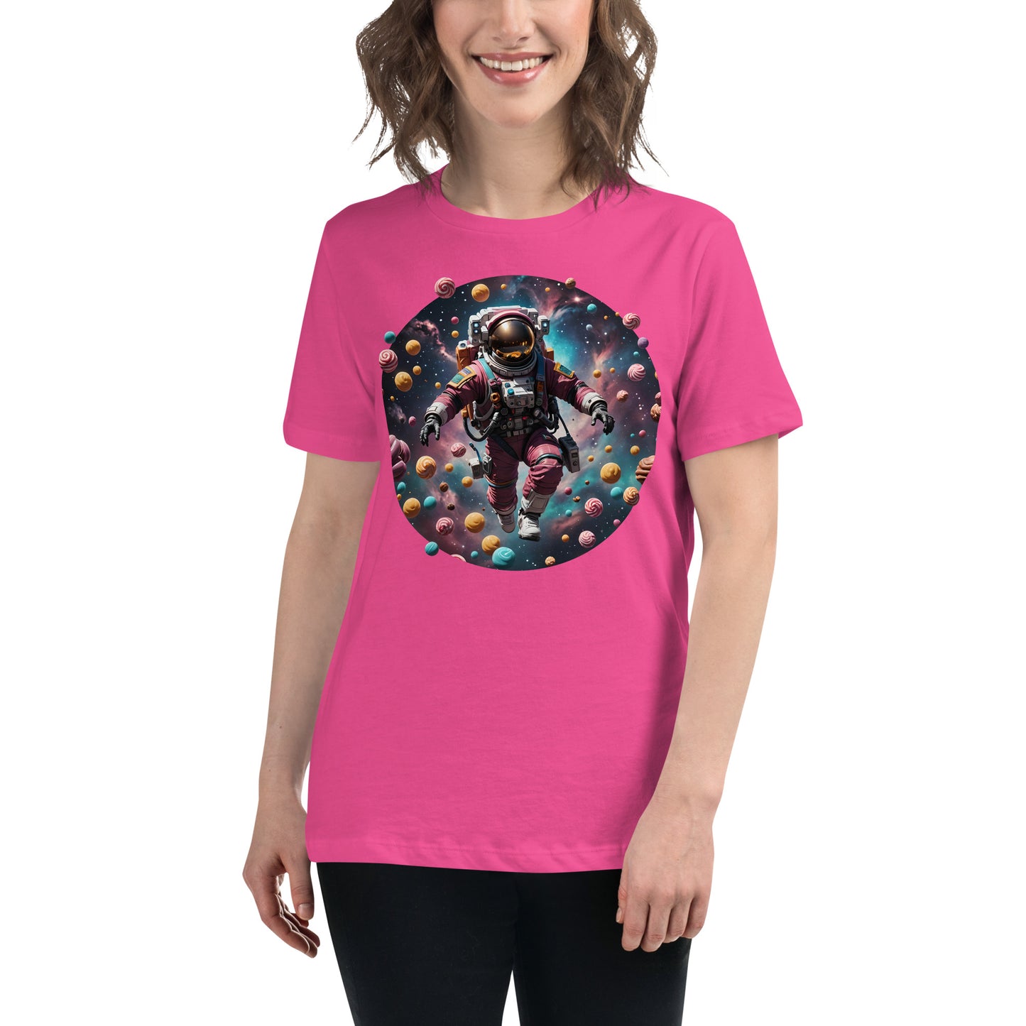 AI Freeze Dried Space Candy Women's Relaxed T-Shirt