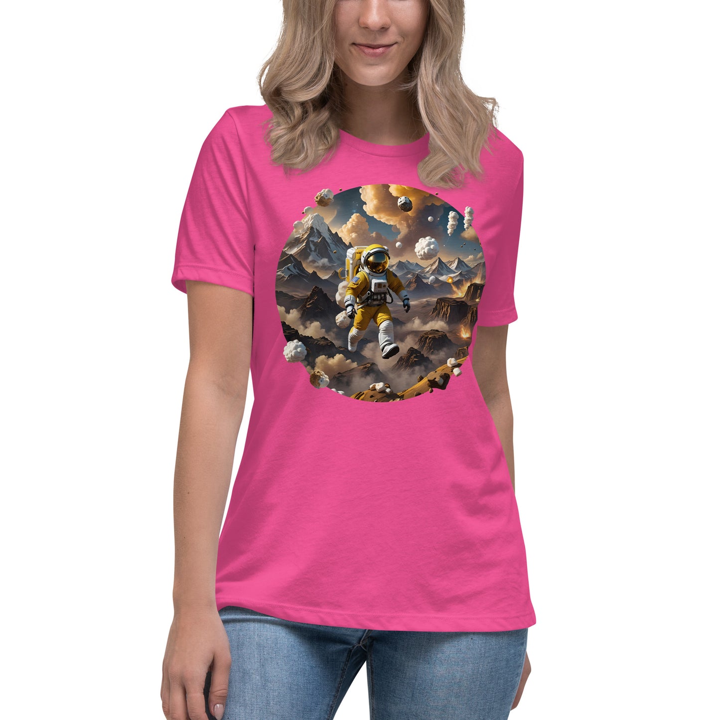 AI Smores Marshmallow Space Women's Relaxed T-Shirt