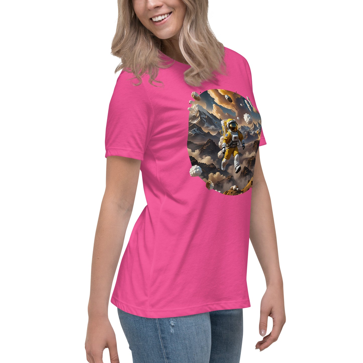 AI Smores Marshmallow Space Women's Relaxed T-Shirt