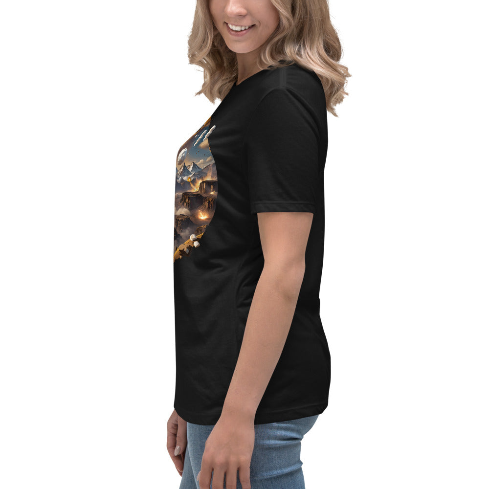 AI Smores Marshmallow Space Women's Relaxed T-Shirt