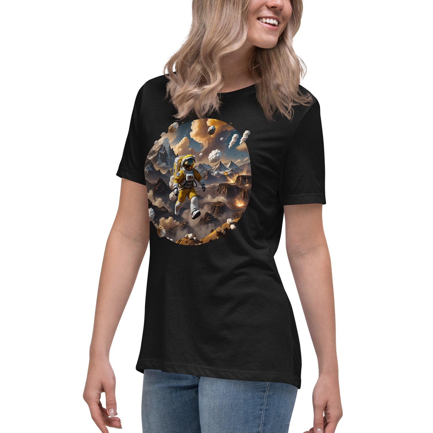 AI Smores Marshmallow Space Women's Relaxed T-Shirt