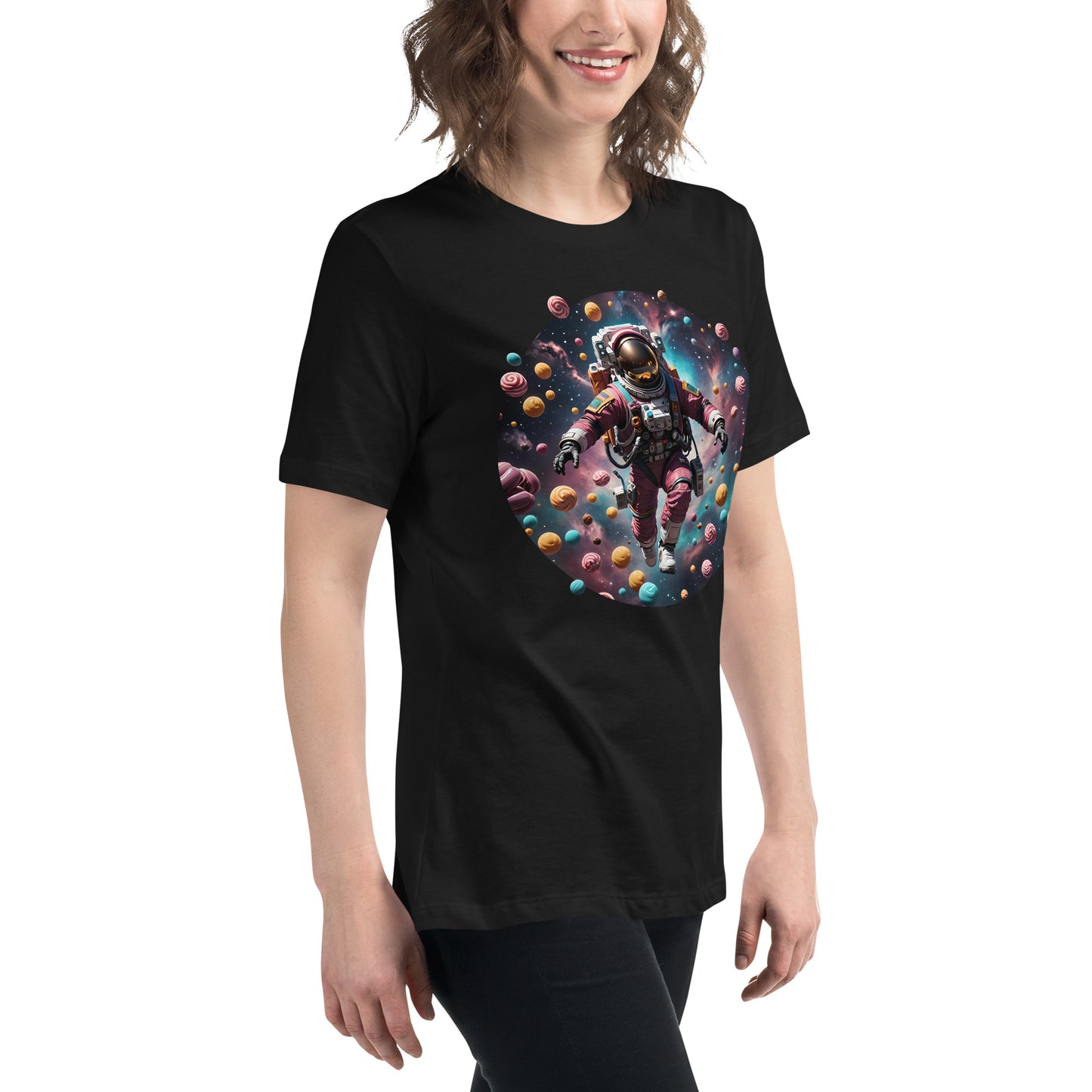 AI Freeze Dried Space Candy Women's Relaxed T-Shirt