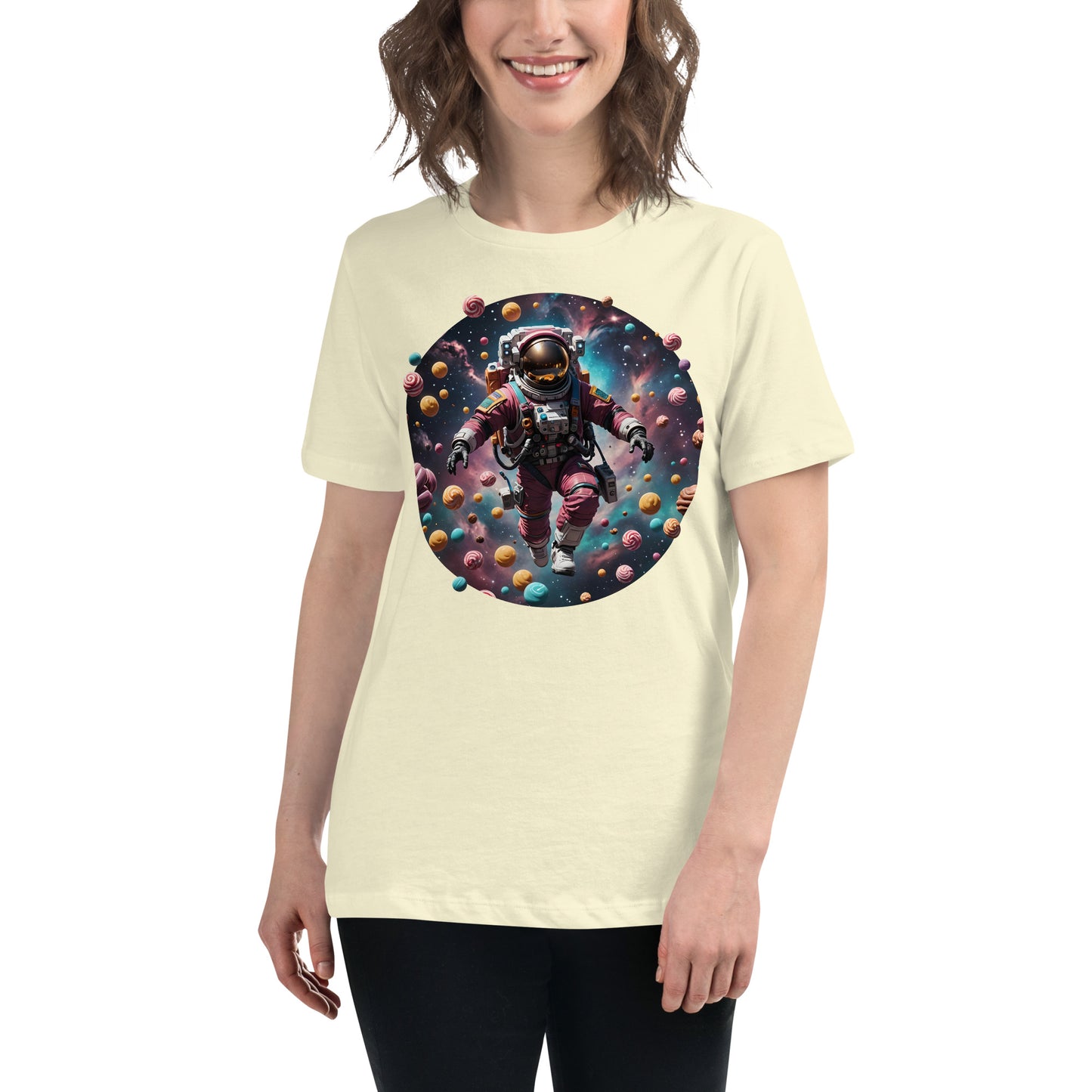 AI Freeze Dried Space Candy Women's Relaxed T-Shirt