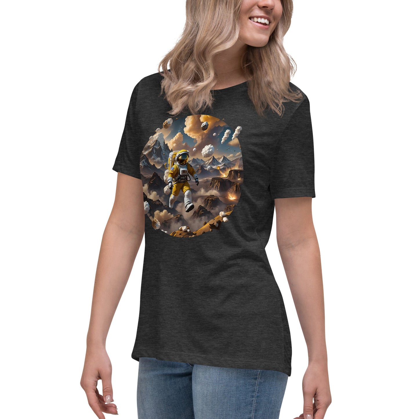 AI Smores Marshmallow Space Women's Relaxed T-Shirt