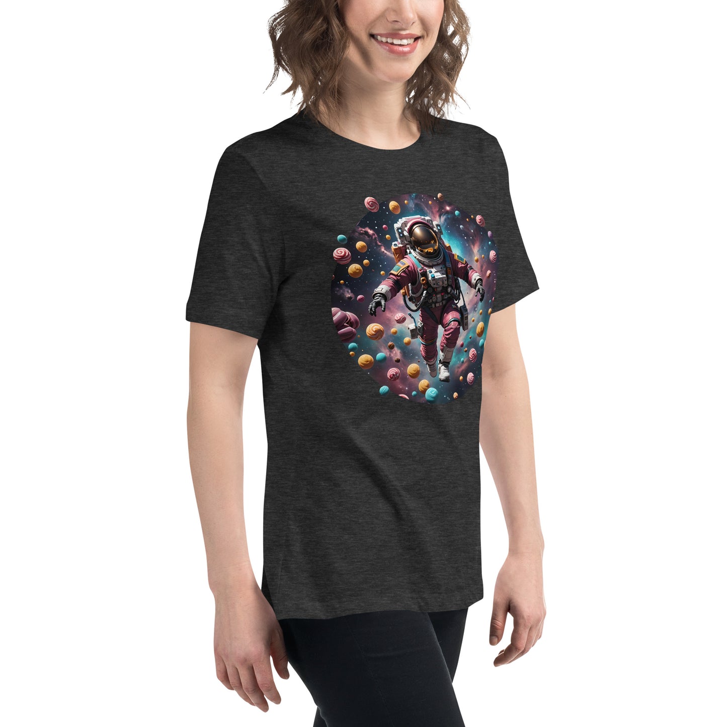 AI Freeze Dried Space Candy Women's Relaxed T-Shirt