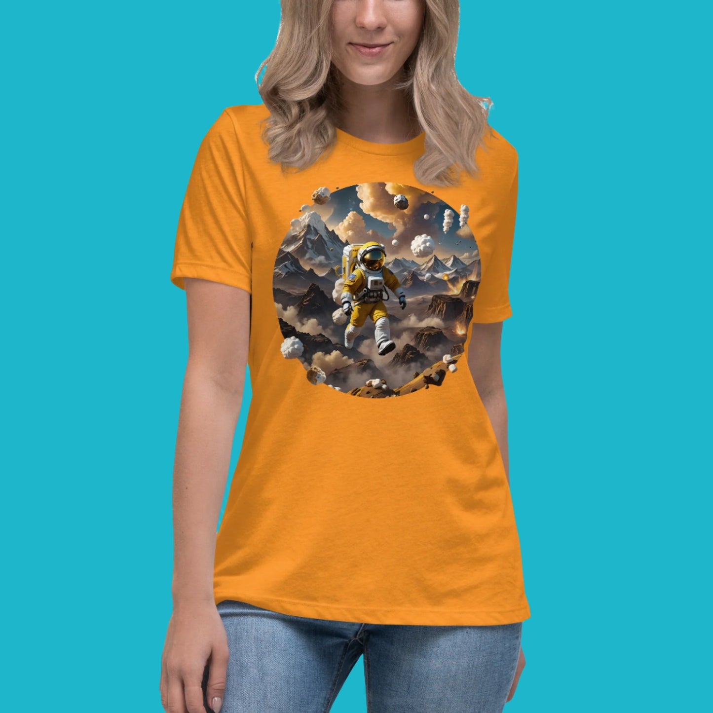 AI Smores Marshmallow Space Women's Relaxed T-Shirt