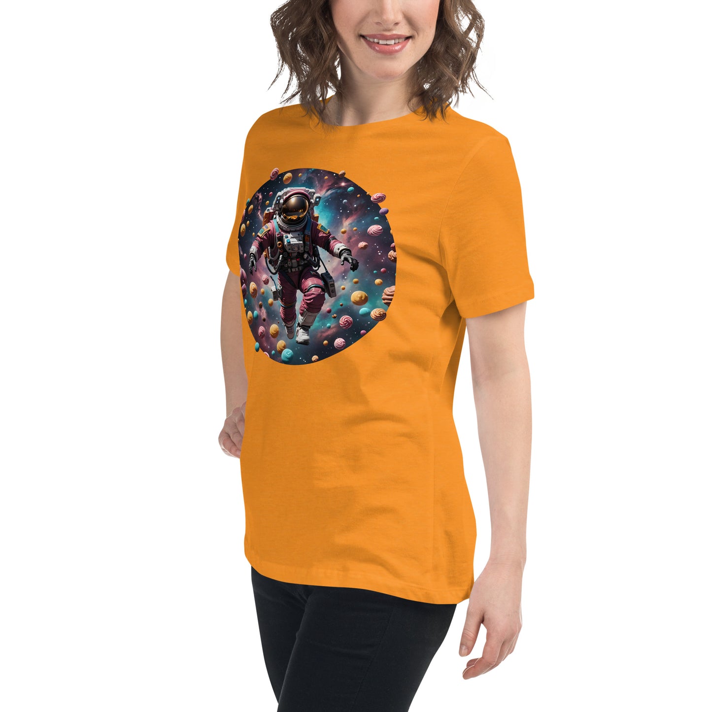 AI Freeze Dried Space Candy Women's Relaxed T-Shirt