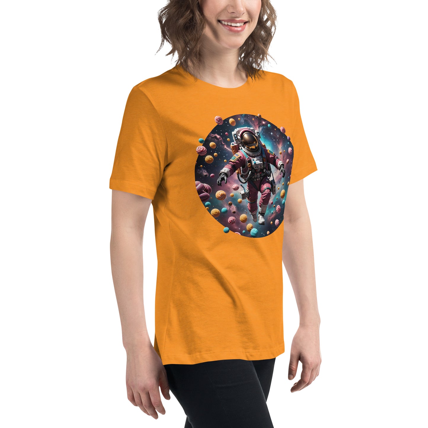 AI Freeze Dried Space Candy Women's Relaxed T-Shirt