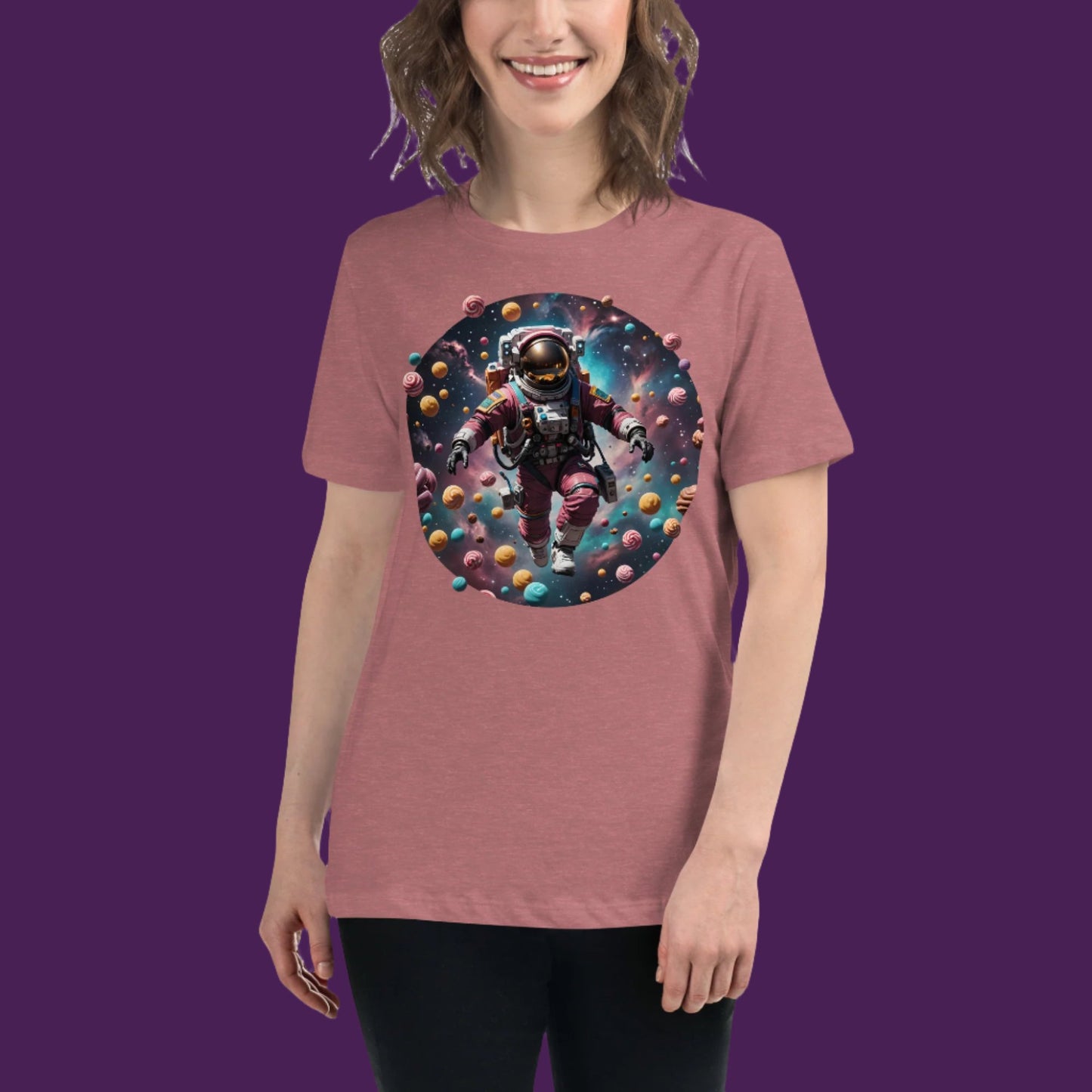 AI Freeze Dried Space Candy Women's Relaxed T-Shirt