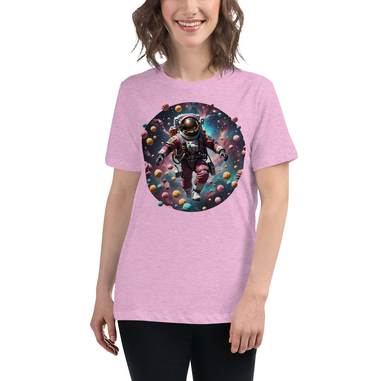 AI Freeze Dried Space Candy Women's Relaxed T-Shirt