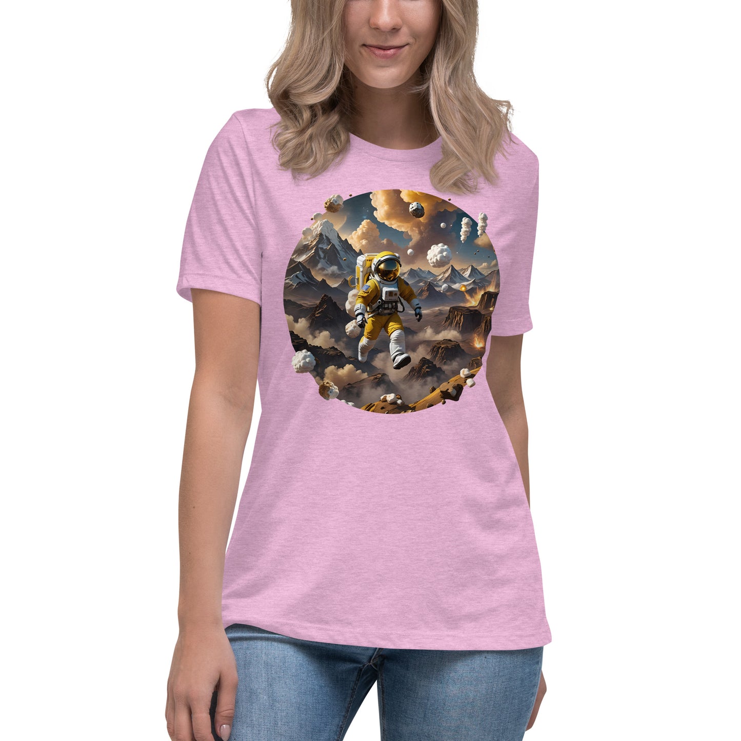 AI Smores Marshmallow Space Women's Relaxed T-Shirt