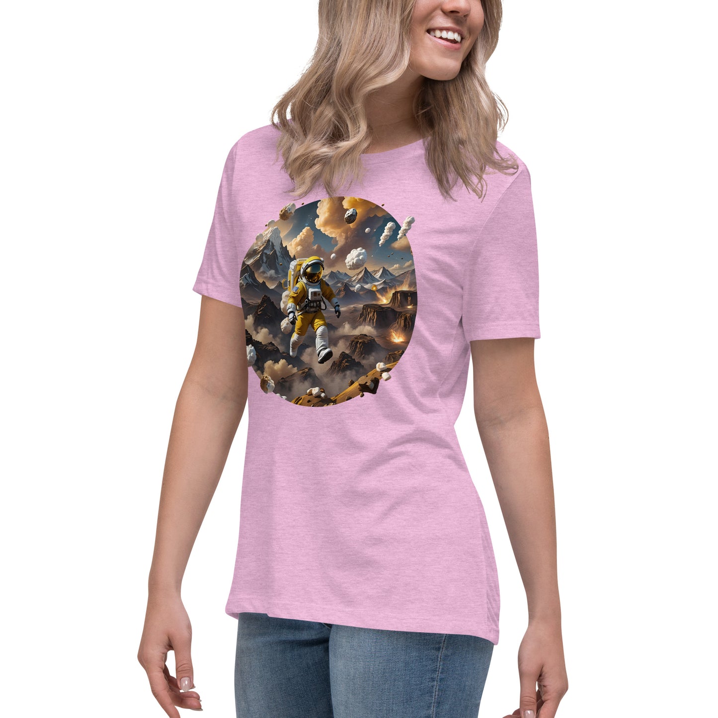 AI Smores Marshmallow Space Women's Relaxed T-Shirt