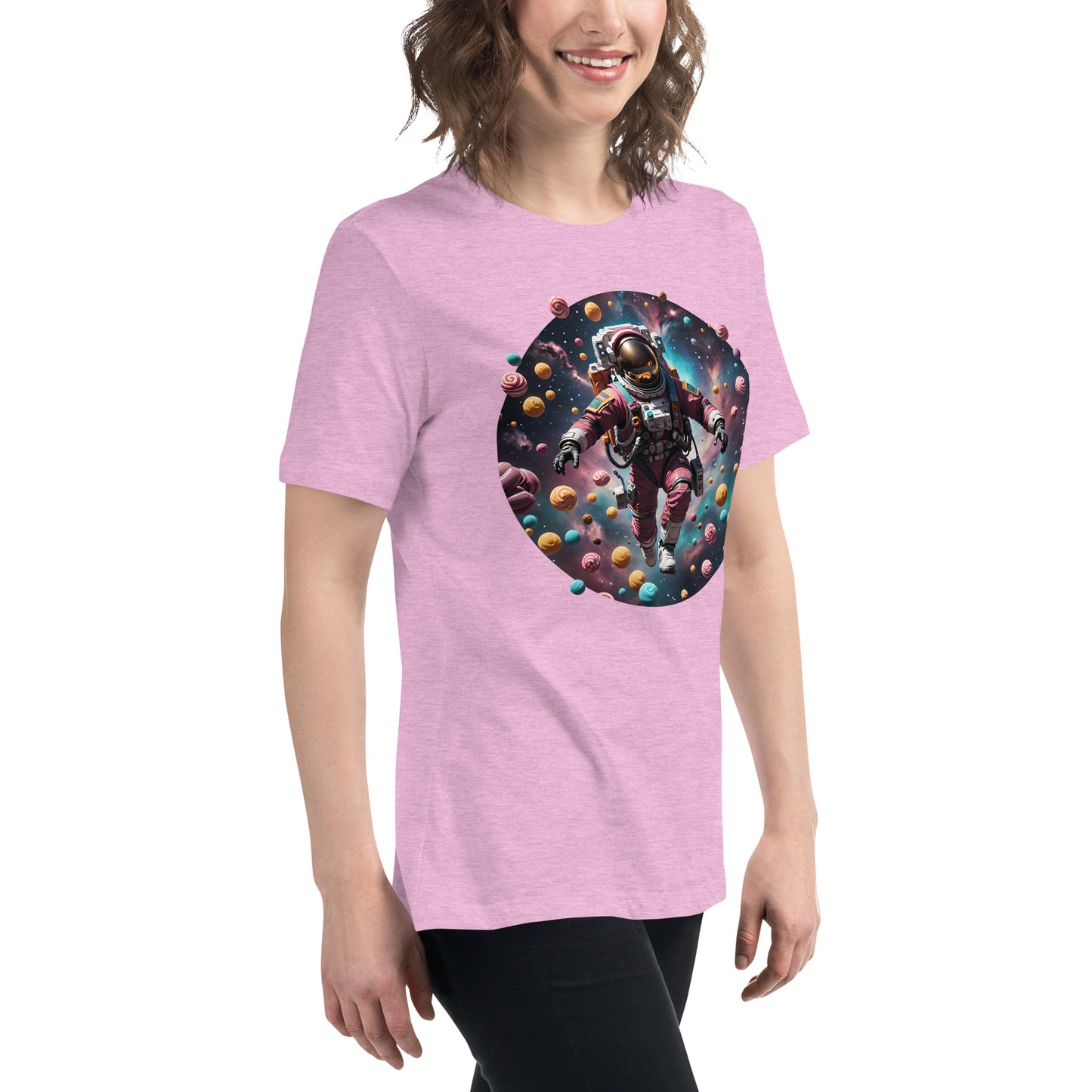 AI Freeze Dried Space Candy Women's Relaxed T-Shirt