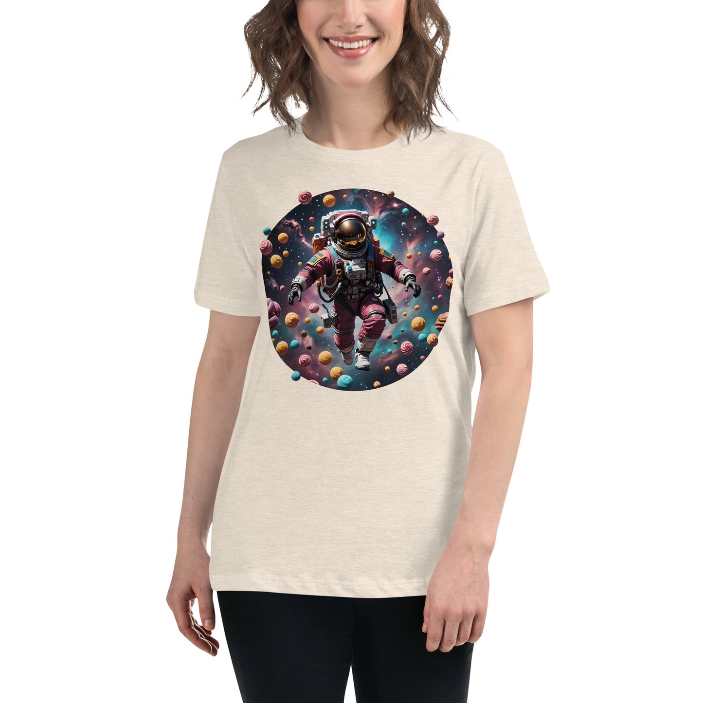 AI Freeze Dried Space Candy Women's Relaxed T-Shirt