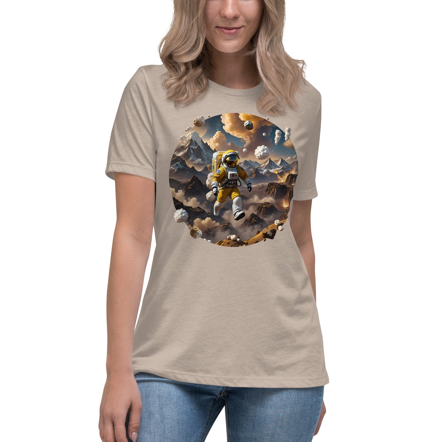 AI Smores Marshmallow Space Women's Relaxed T-Shirt