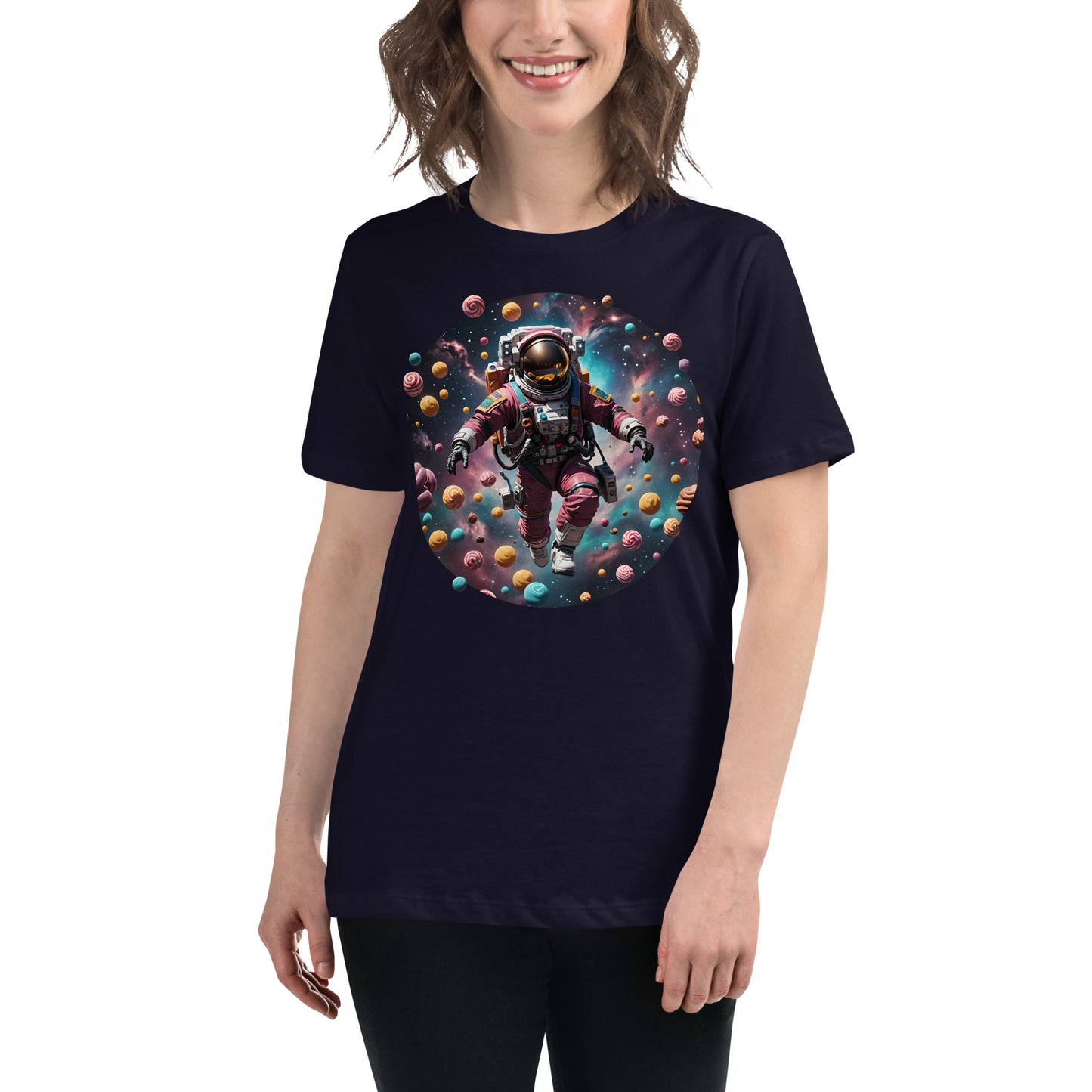 AI Freeze Dried Space Candy Women's Relaxed T-Shirt