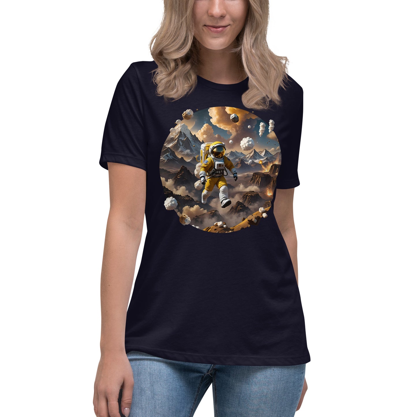 AI Smores Marshmallow Space Women's Relaxed T-Shirt