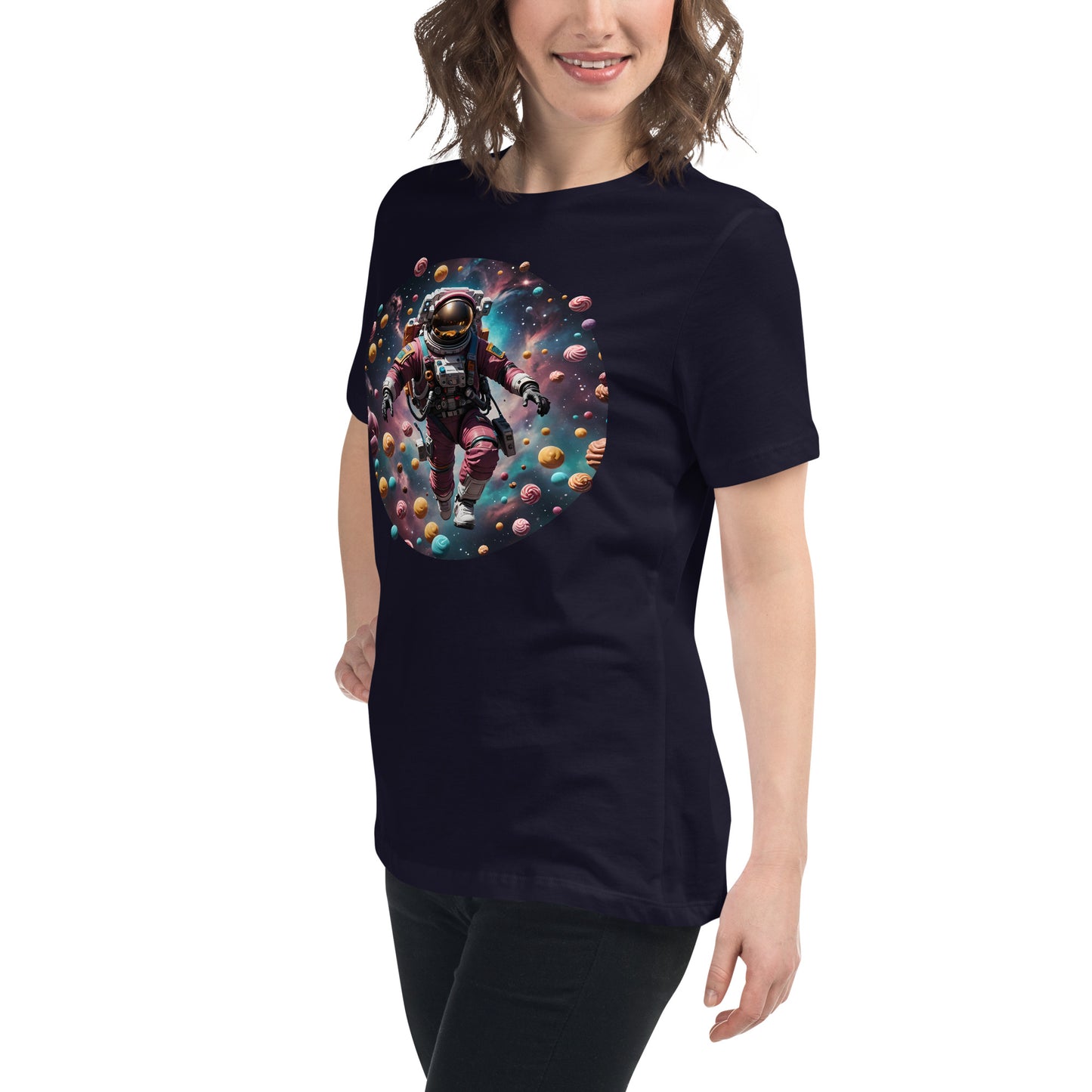 AI Freeze Dried Space Candy Women's Relaxed T-Shirt