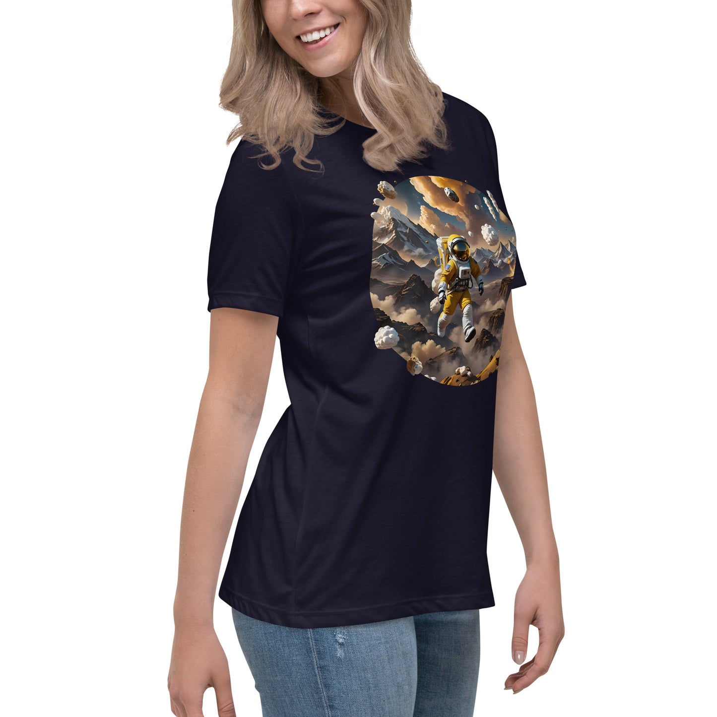 AI Smores Marshmallow Space Women's Relaxed T-Shirt