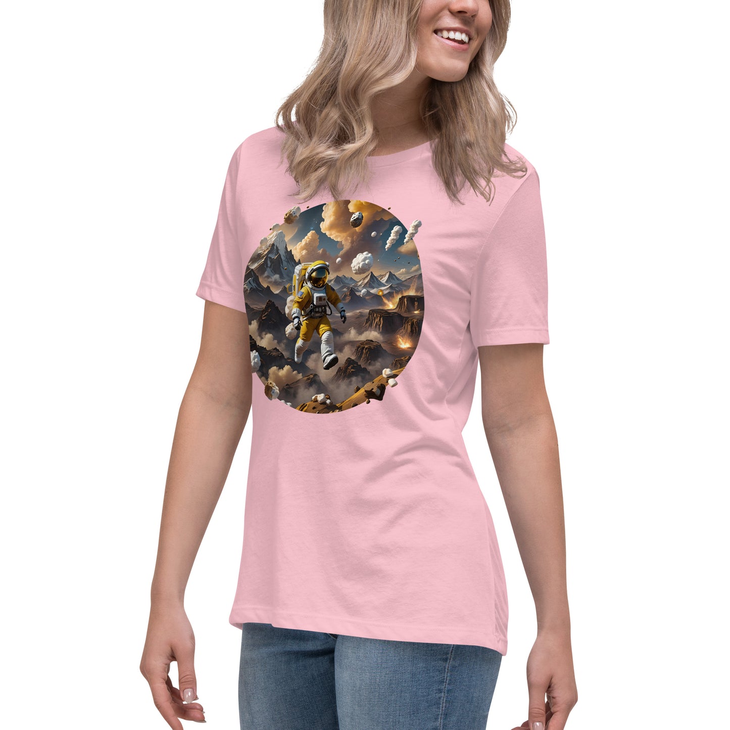 AI Smores Marshmallow Space Women's Relaxed T-Shirt