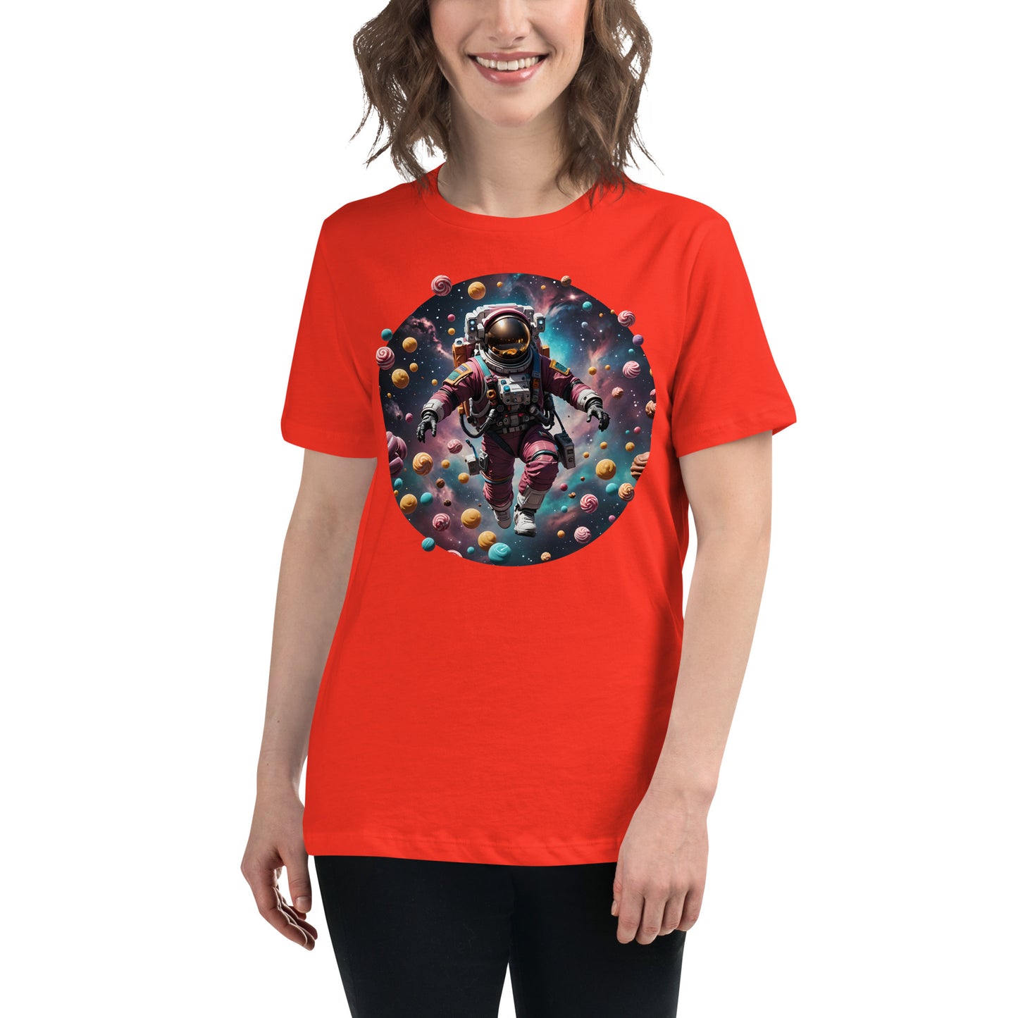 AI Freeze Dried Space Candy Women's Relaxed T-Shirt