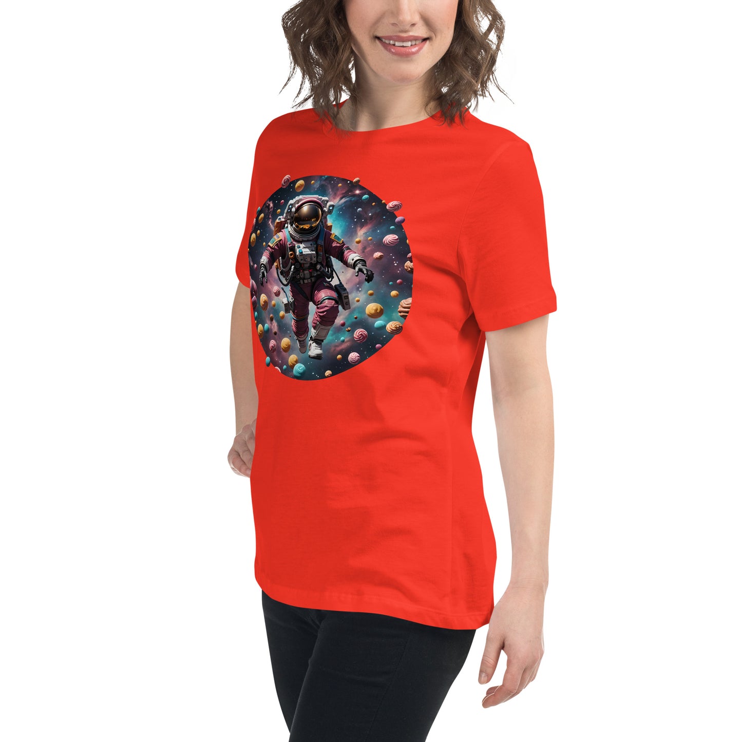 AI Freeze Dried Space Candy Women's Relaxed T-Shirt