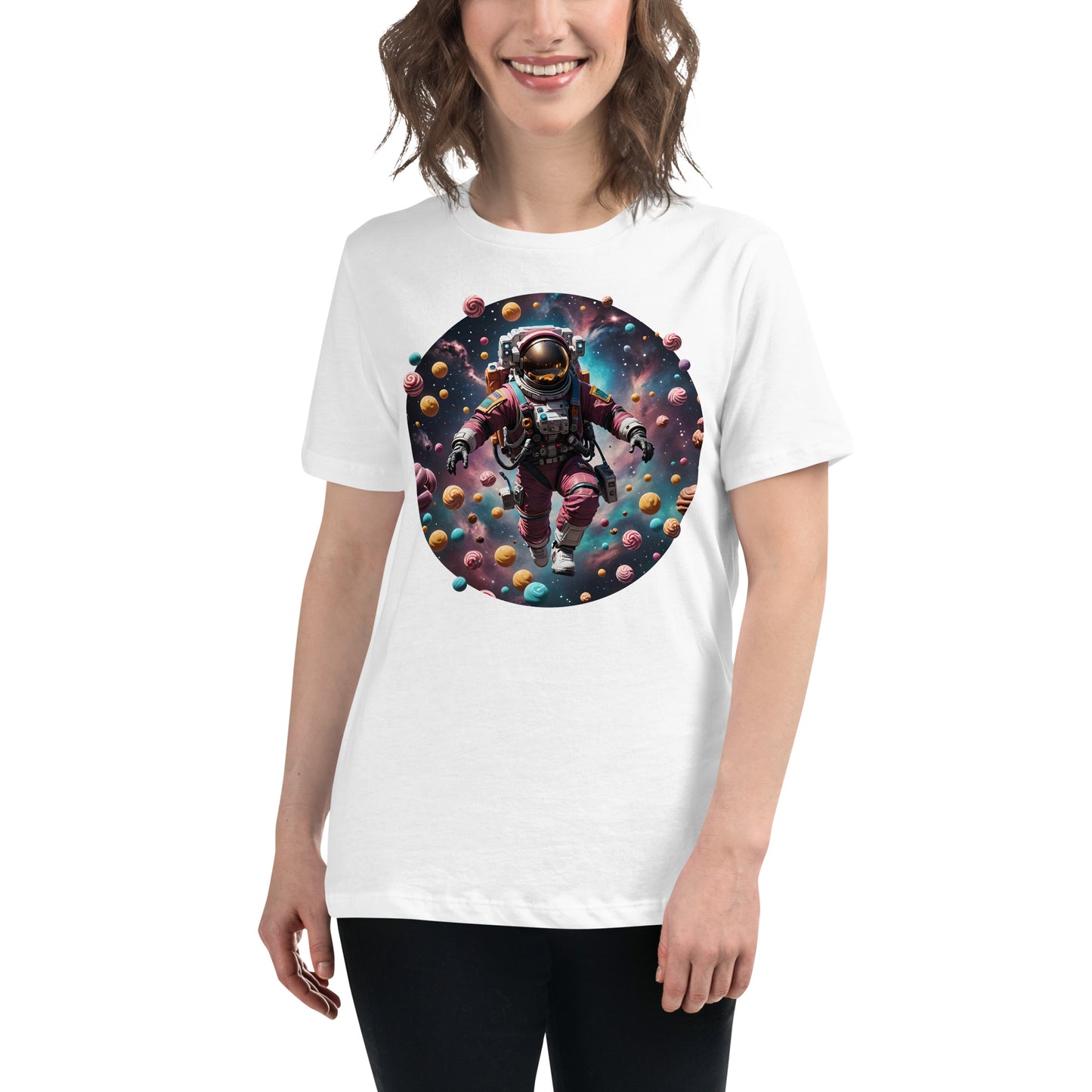 AI Freeze Dried Space Candy Women's Relaxed T-Shirt