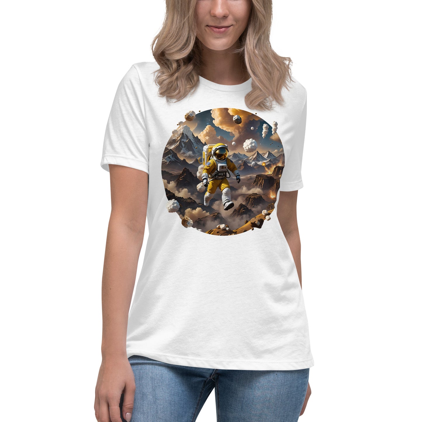 AI Smores Marshmallow Space Women's Relaxed T-Shirt