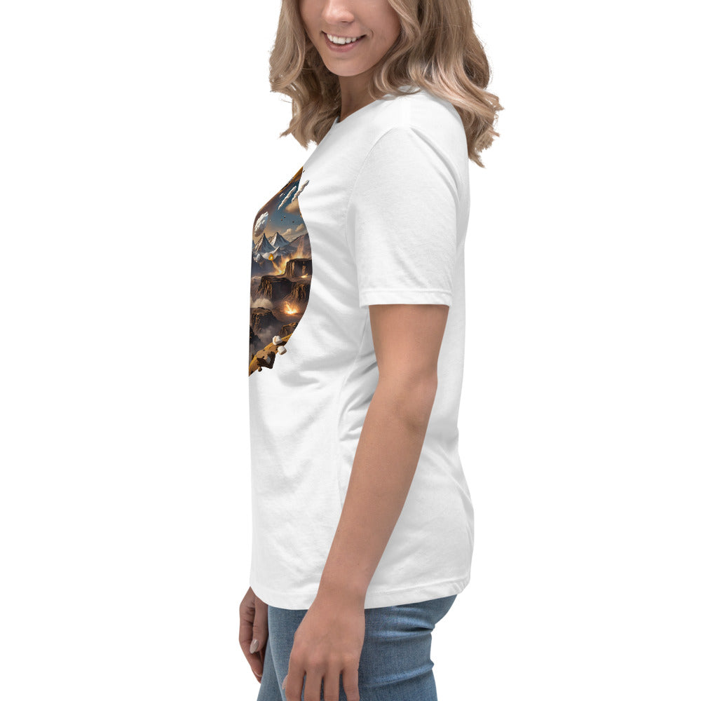 AI Smores Marshmallow Space Women's Relaxed T-Shirt