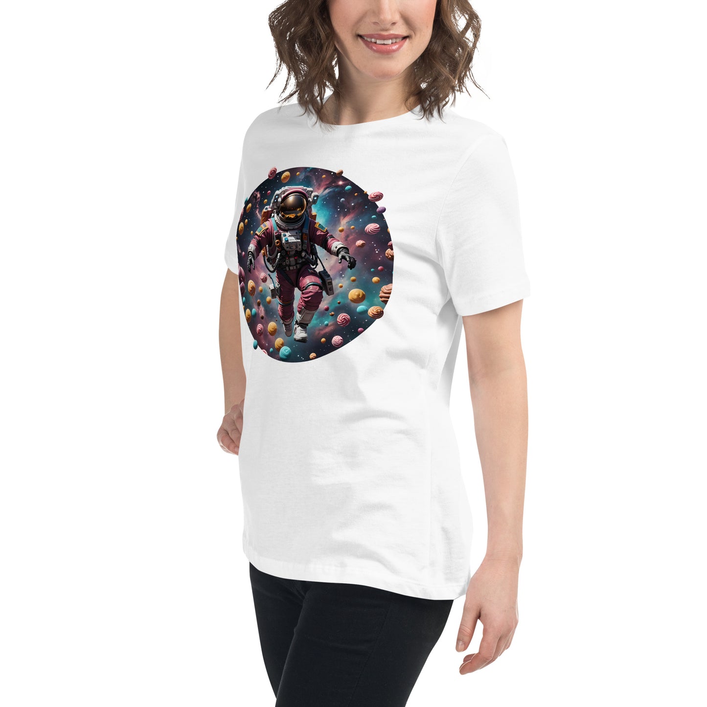 AI Freeze Dried Space Candy Women's Relaxed T-Shirt