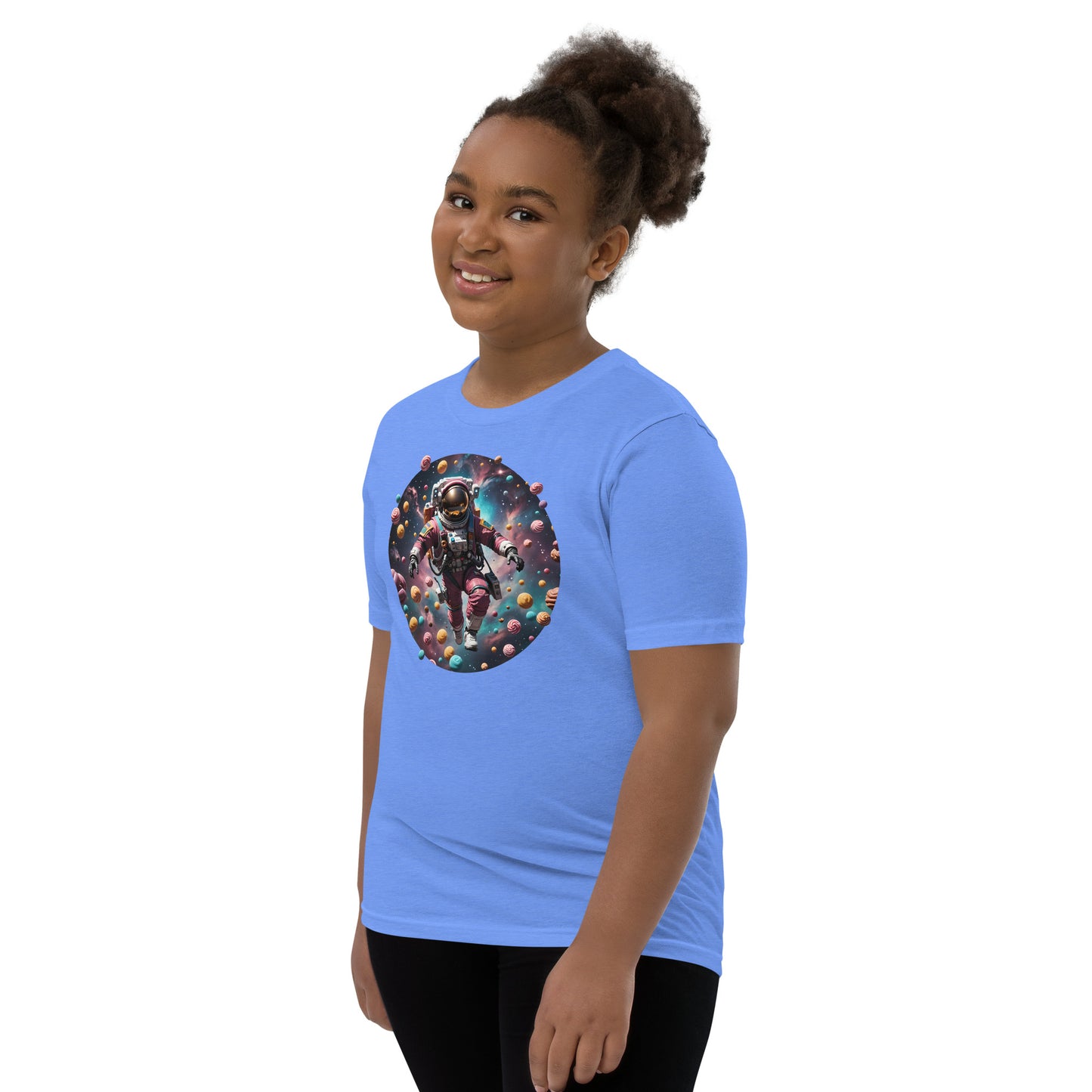 AI Freeze Dried Candy Space Youth Short Sleeve T-Shirt