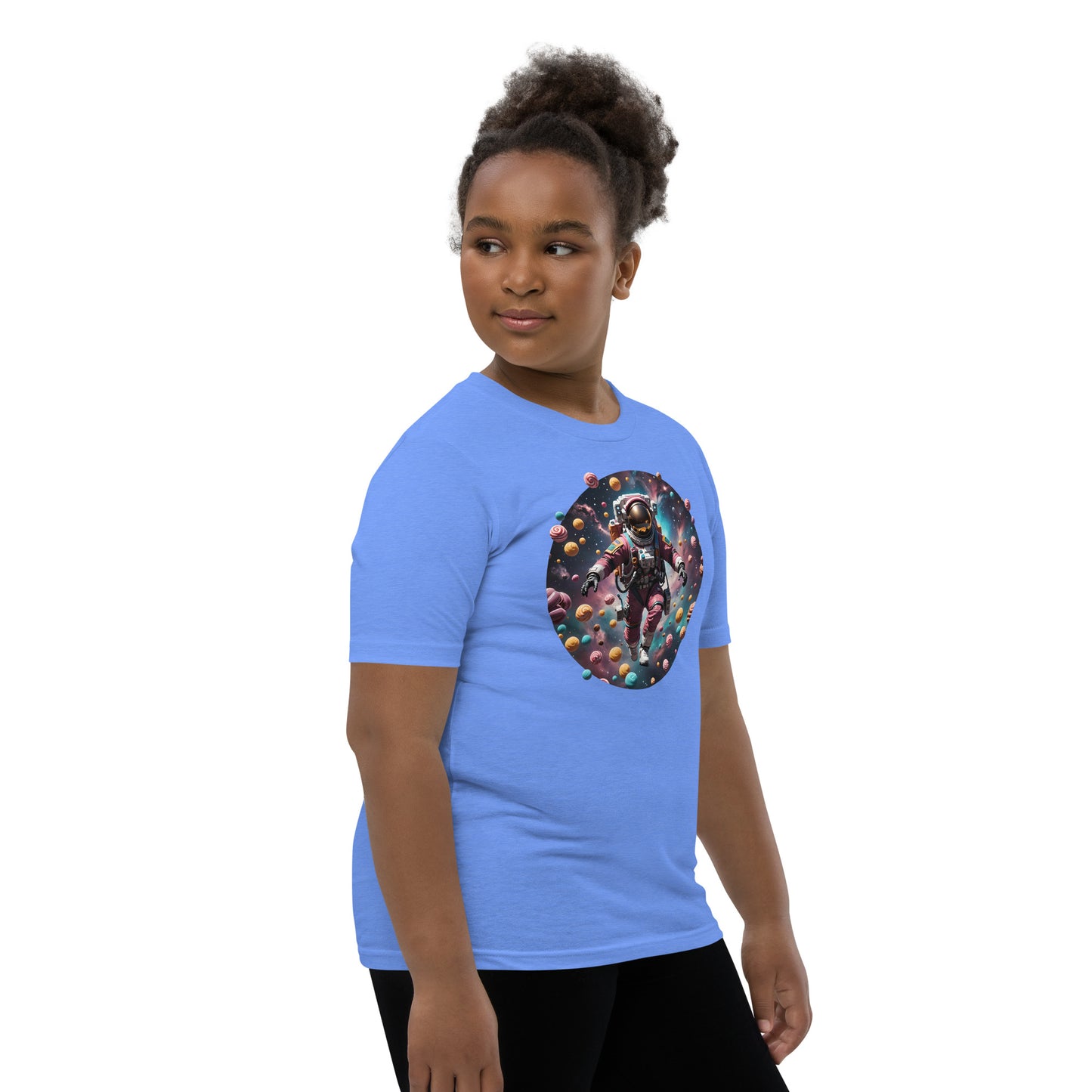 AI Freeze Dried Candy Space Youth Short Sleeve T-Shirt