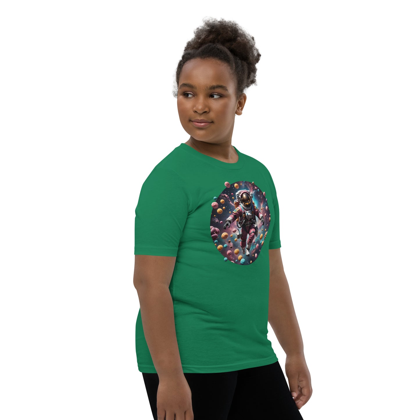 AI Freeze Dried Candy Space Youth Short Sleeve T-Shirt