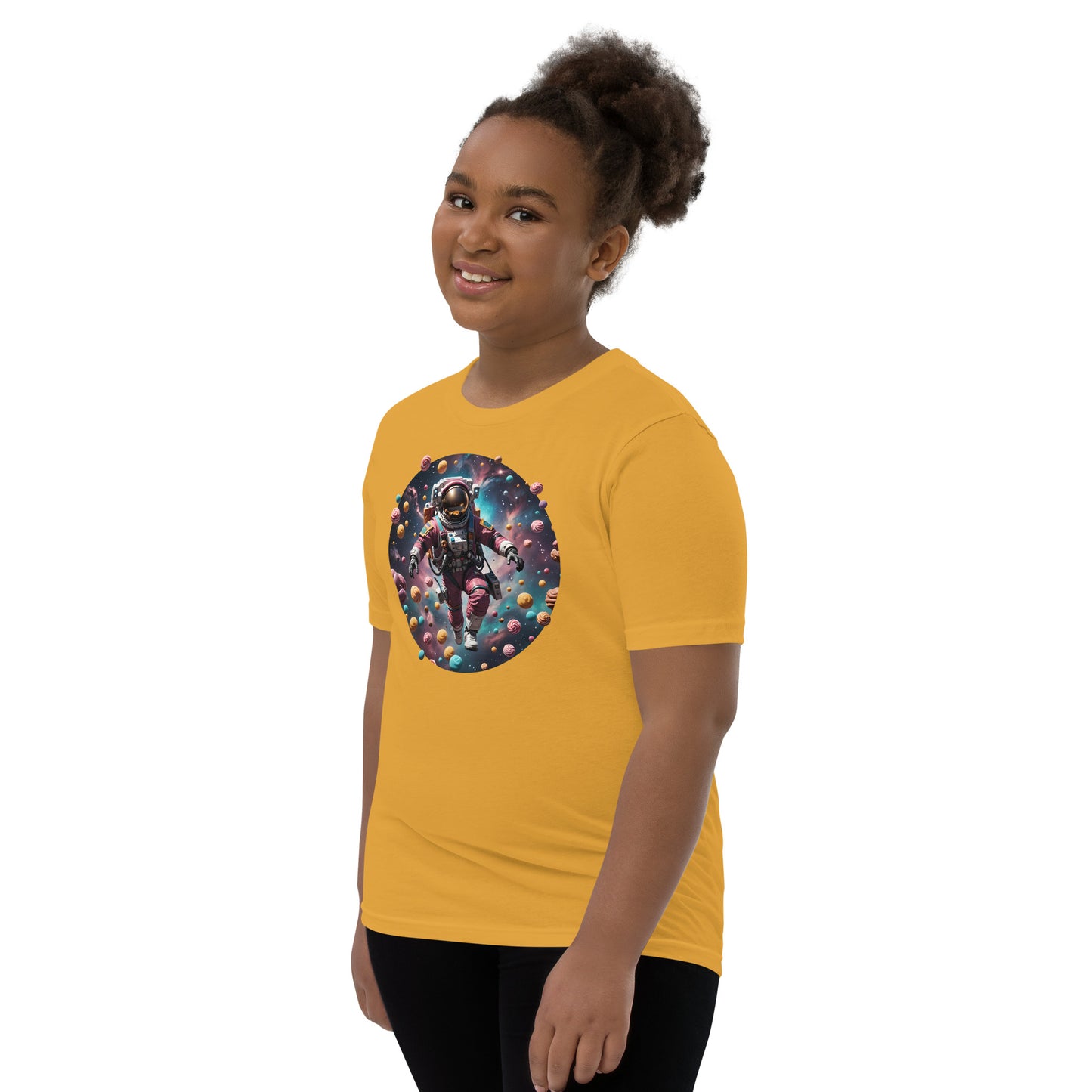 AI Freeze Dried Candy Space Youth Short Sleeve T-Shirt