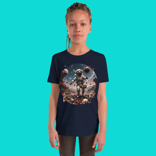 AI Chocolate Sundae Space Youth T-Shirt